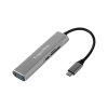 USB C HUB za HDMI, USB, SD, Micro SD, C KM0390