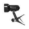 Stolna lampa s klipom, 40W, E14, crna