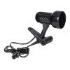 Stolna lampa s klipom, 40W, E14, crna