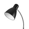 Crna podna lampa 160cm E27, max 20W