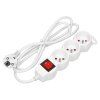 Produžni kabel s prekidačem 5 m, 3x utičnica