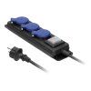 Vodootporni produžni kabel s 3 utičnice IP44 5m
