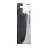 Crna skupljajuća bužirica 4mm, 1m