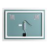 LED ogledalo 80x60 cm, 4000K bez okvira