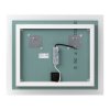 LED ogledalo 60x50 cm s upravljanjem na dodir