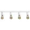 Stropna i zidna svjetiljka 4xE27 bijela