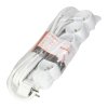 Produžni kabel s 5 utičnica, 5m, bijeli