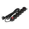 Produžni kabel s prekidačem 5 utičnica 1.5m.