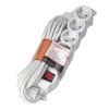 Produžni kabel 3m, 5 utičnica, prekidač, bijeli