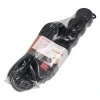 Produžni kabel 5m s prekidačem, crni, 5 utičnica