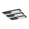 LED podkrovno svjetlo, 3x4W, 4000K, crno