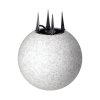 Vrtna kugla svjetlo, E27, IP65, kamen, 280mm