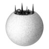 Vrtna lampa kugla IP65, kamen, ?380