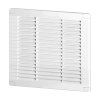 Ventilacijska rešetka s poklopcem 200x200, bijela