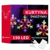 99557 cl4137 kurtyna sniezynki 150 led M0