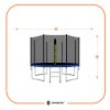 Vanjska mreža za trampolin TSN-10FT 8N 305 CM