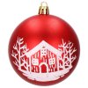 CA0872 BOŽIĆNE KUGLICE 8 CM 16 KOM.