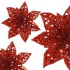 103896 ca0727 ozdoba swiateczna poinsettia 11x11 cm M0
