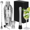 KI0014 BARMENSKI SET ZA NAPITKE SHAKER 750 ML, 6 KOM.