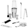 160993 ki0015 zestaw barmanski do drinkow shaker 14 elem M0