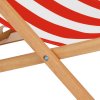172847 dc0006wrs lezak drewniany skladany impregnowany bialo czerwone pasy M0