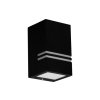 Vanjska zidna svjetiljka QUAZAR 11 crna