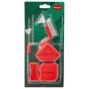 set of spatulas for removing excess silicone sealant