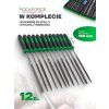 ROCKFORCE Set DATOTKA, IGLE za METAL i drvo 17 KOMADA + KUTIJA