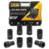 Set JCB udarnih HLBOKIH nastavaka 1" Cr-Mo 12-uglovnih 8 KOMADA