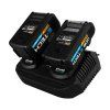 battery charger dual 18v 2x3 5a