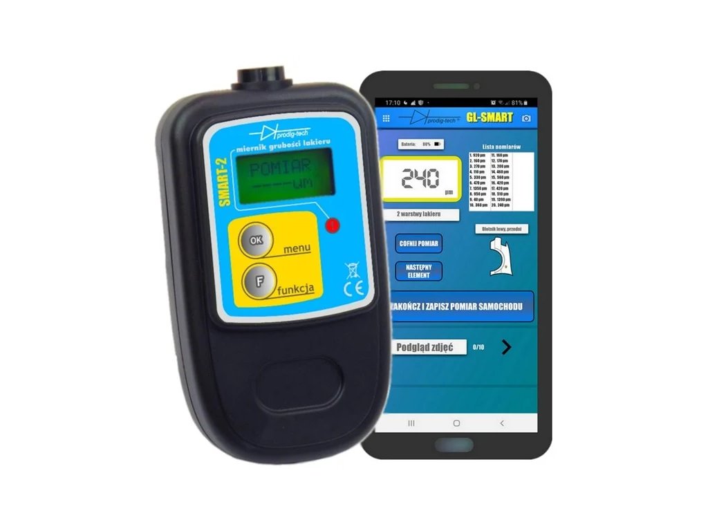 GL-SMART-2 festékvastagságmérő