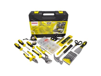 Eszközkészlet táskával 1/4" 650 db