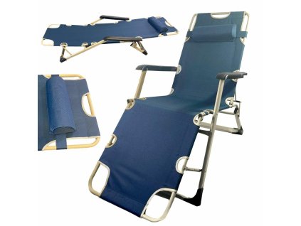 folding garden lounger beach chair xl
