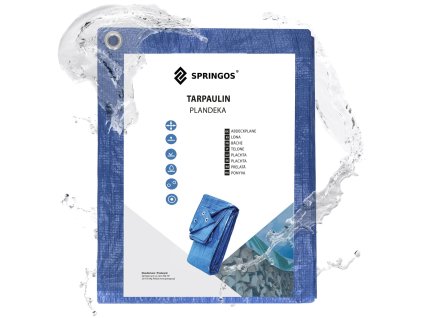 48580 ga2115 plandeka 4 x 8 m niebieska M0