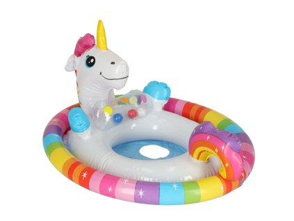 INTEX 59570 Kolo do plywania dmuchane pontonik jednorozec max 23kg 3 4lata 132952