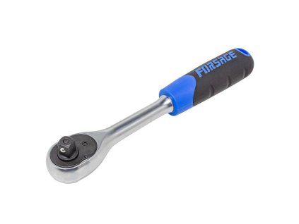 Egyszerű 3/8" gumírozott nyelű racsnis kulcs 45 foggal