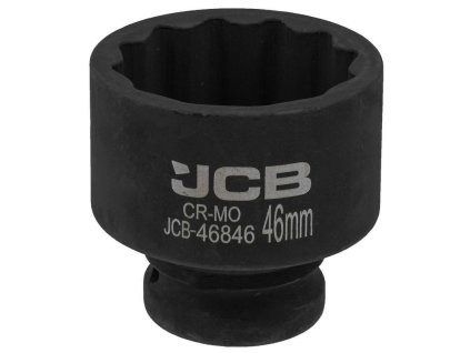 JCB Ütköző Fejsze 3/4" 46mm 12-szögletű Cr-Mo Dugókulcs
