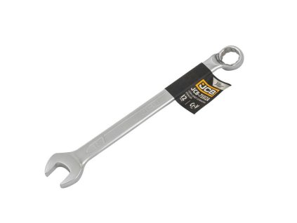 JCB 12 mm-es 12-szögletű, 75 fokban hajlított, dupla végű villáskulcs Cr-V