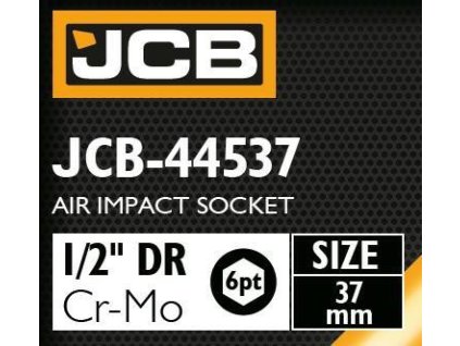 JCB Hatáskulcs 1/2" 37 mm 6-fakkos Cr-Mo NÁSTRÓ KULCS