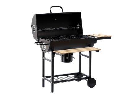 Szénhidrácsos Grill Fedéllel és Kerekekkel 101 x 70,5 x 94,5 CM *5337