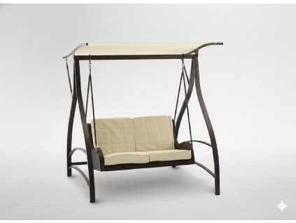 KERTI HÁMOR Z TECHNORATÁNANYI 166 x 130 x 170 CM BARNA PREMIUM *3132