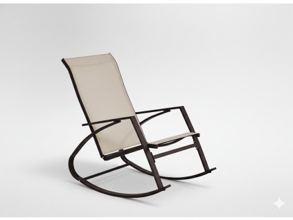 KERTI HINTA SZÉK - BARNA - 60x104x95 CM *3859