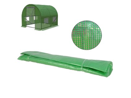 Erősített fólia kertitunnelhoz 2x2m *7996