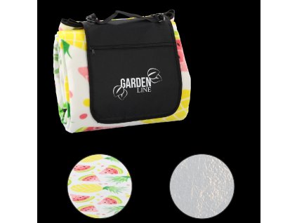 Gyümölcs mintás piknik takaró 300x200 cm szigeteléssel *5752