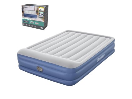 Felfújható matrac 203 x 152 x 46 cm beépített pumpával