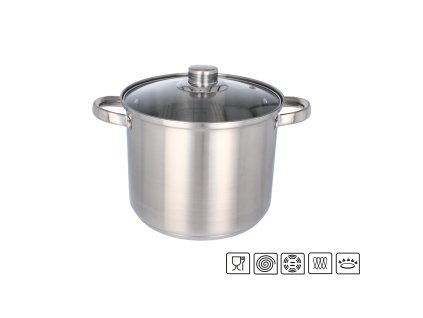 Rozsdamentes acél főzőedény 4L 20 CM *2445
