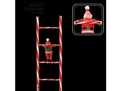 Mikulás Létra 41 x 4 x 121 CM LED *7731