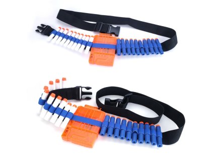 Vállpánt a Nerf magazinnal ellátott darts nyilakhoz