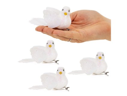 CA1043 KARÁCSONYI DÍSZ "MADARAK" 5X8 CM