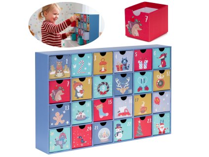 Adventi Naptár CA1507 - 39 X 7 X 25 CM